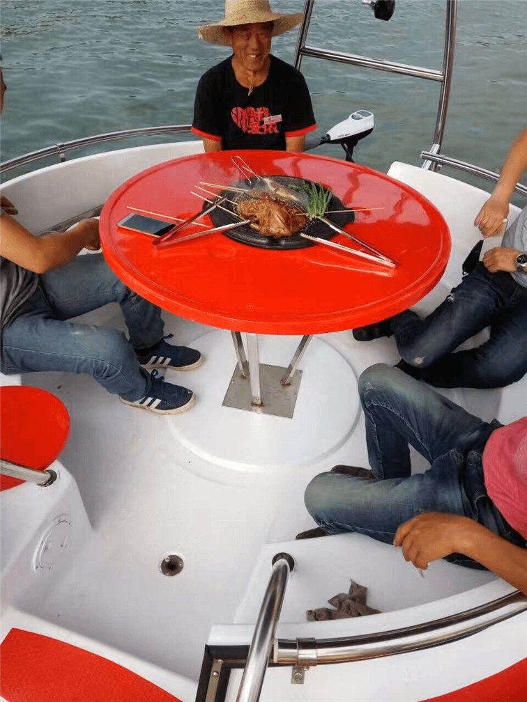 燒烤船，麻將船，BBQ